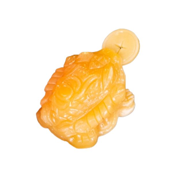Cóc Thiềm Thừ phong thuỷ Ngọc Hoàng Long dài 10cm