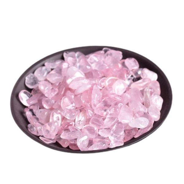 Đá thạch anh vụn màu hồng DTAV0,5KG