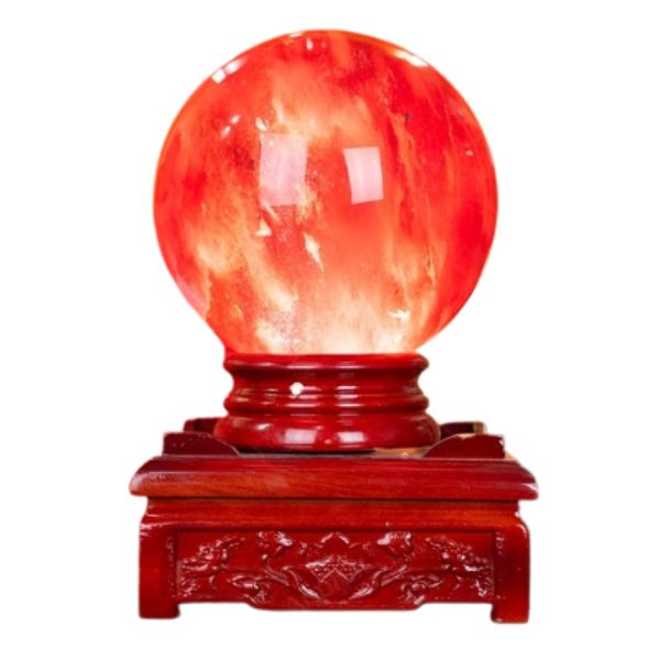 Quả cầu màu đỏ