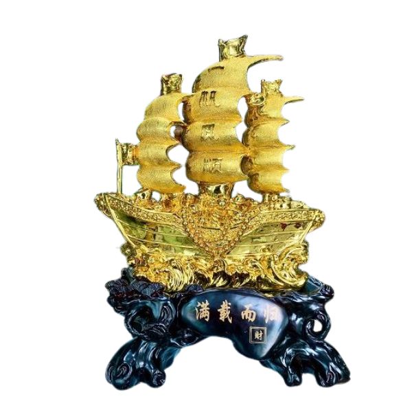 Thuyền buồm đá phong thuỷ TPDPT3,2KG