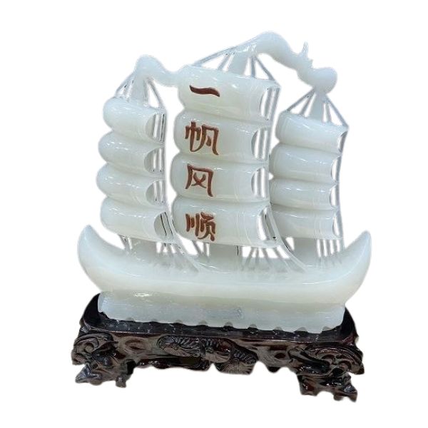 Thuyền buồm đá phong thuỷ