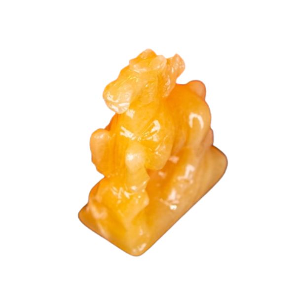 Tượng ngựa đá phong thủy LVPT10cm