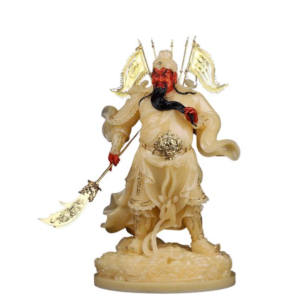 Tượng Quan Công Xách Đao TDPT40cm