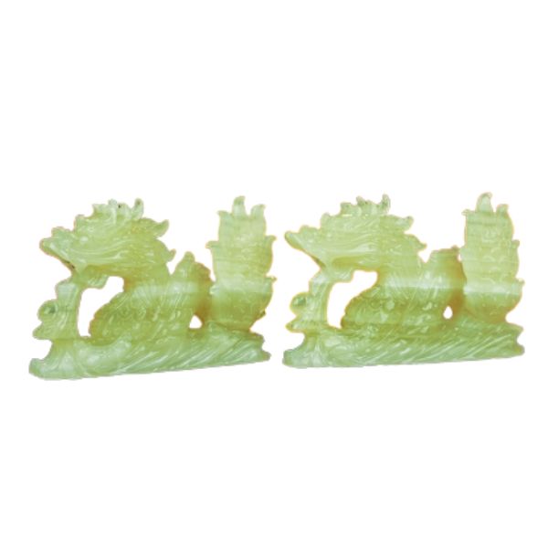 Tượng rồng phong thủy bằng đá LVPT10cm