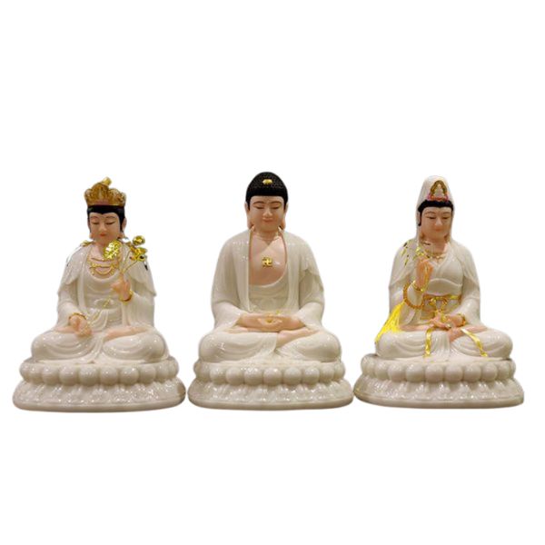 Tượng Tam Thế Phật TDPT48cm